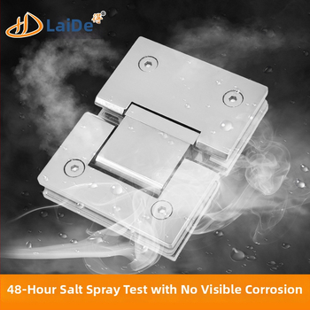 Dušo kambario vyris, LD-A005, 304 nerūdijantis plienas, 4 mm storis, hidraulinis stiklo laikiklis