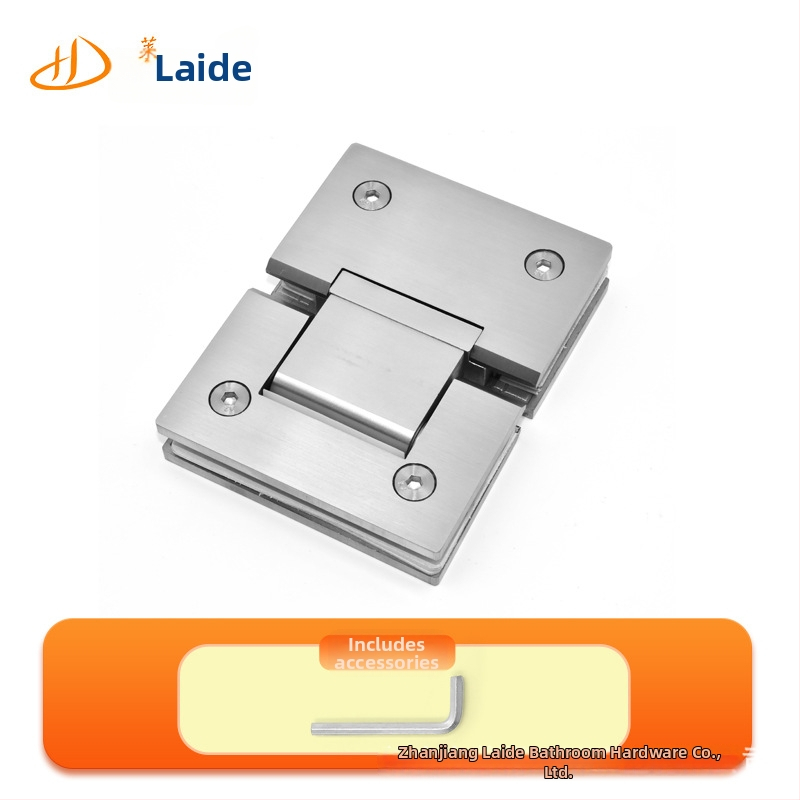 Dušo kambario vyris, LD-A005, 304 nerūdijantis plienas, 4 mm storis, hidraulinis stiklo laikiklis