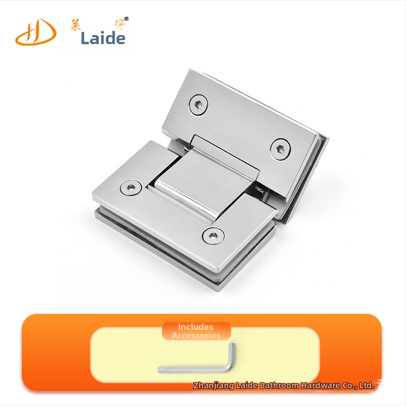 Dušo kambario vyris, LD-A005, 304 nerūdijantis plienas, 4 mm storis, hidraulinis stiklo laikiklis