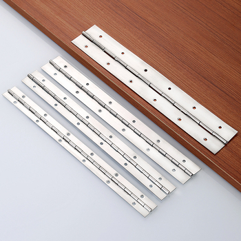 Nerūdijančio plieno pianino šarnyras su šlifuotu paviršių, tinkamas spintelėms, pianinams, durims ir langams