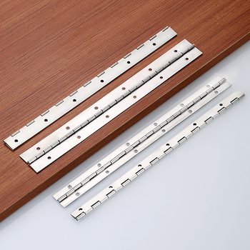 Nerūdijančio plieno pianino šarnyras su šlifuotu paviršių, tinkamas spintelėms, pianinams, durims ir langams