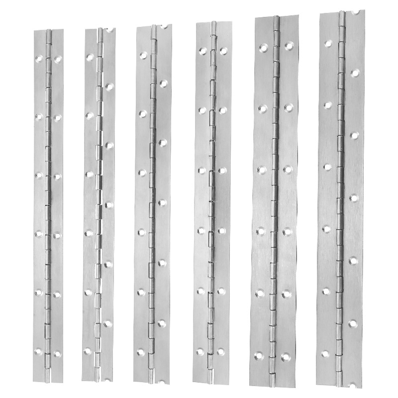 Nerūdijančio plieno pianino šarnyras su šlifuotu paviršių, tinkamas spintelėms, pianinams, durims ir langams