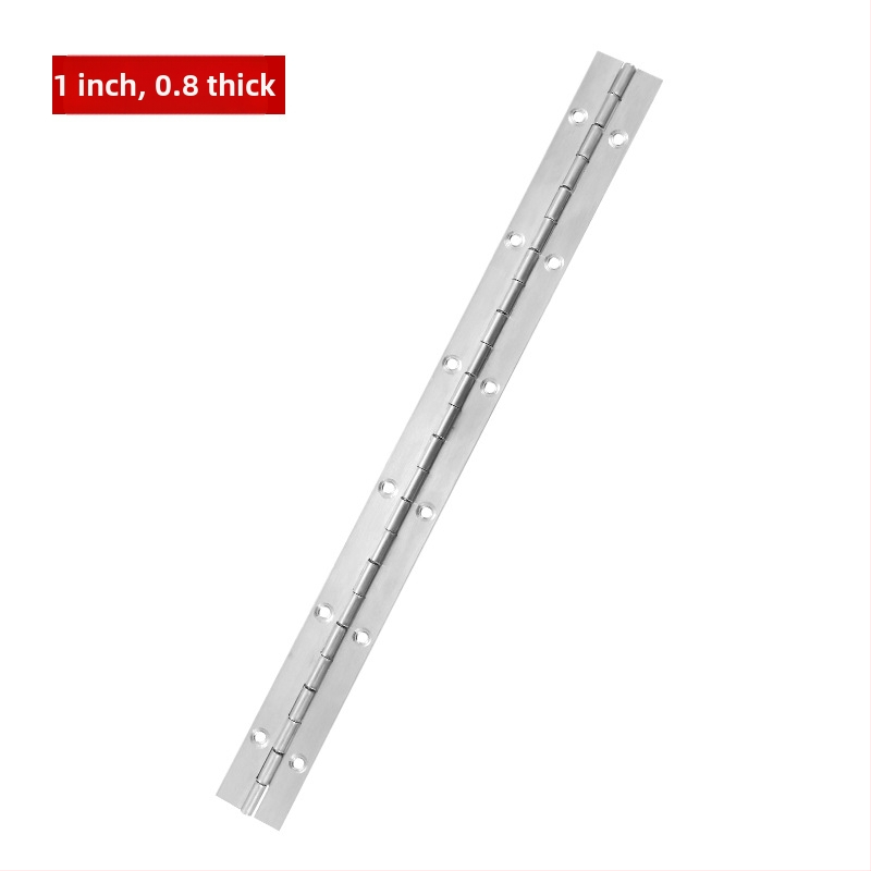 Nerūdijančio plieno pianino šarnyras su šlifuotu paviršių, tinkamas spintelėms, pianinams, durims ir langams