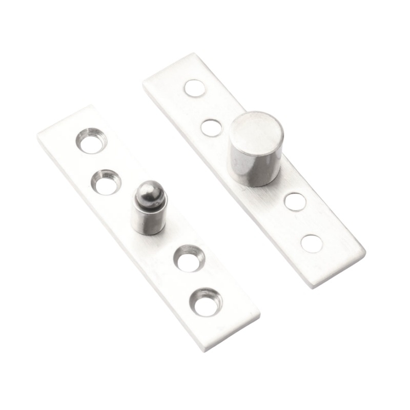 DCJ skriveni šarnirom za drvena vrata ormara - nehrđajući čelik/željezo, 360° okretna osovina, elektroplatirani završetak, moderan stil