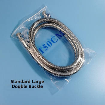 Dušo žarna iš nerūdijančiojo plieno lydinio su vario šerdimi, modelis Geying 0024, nominalus slėgis 1.0 MPa, darbinė temperatūra 0–90°C