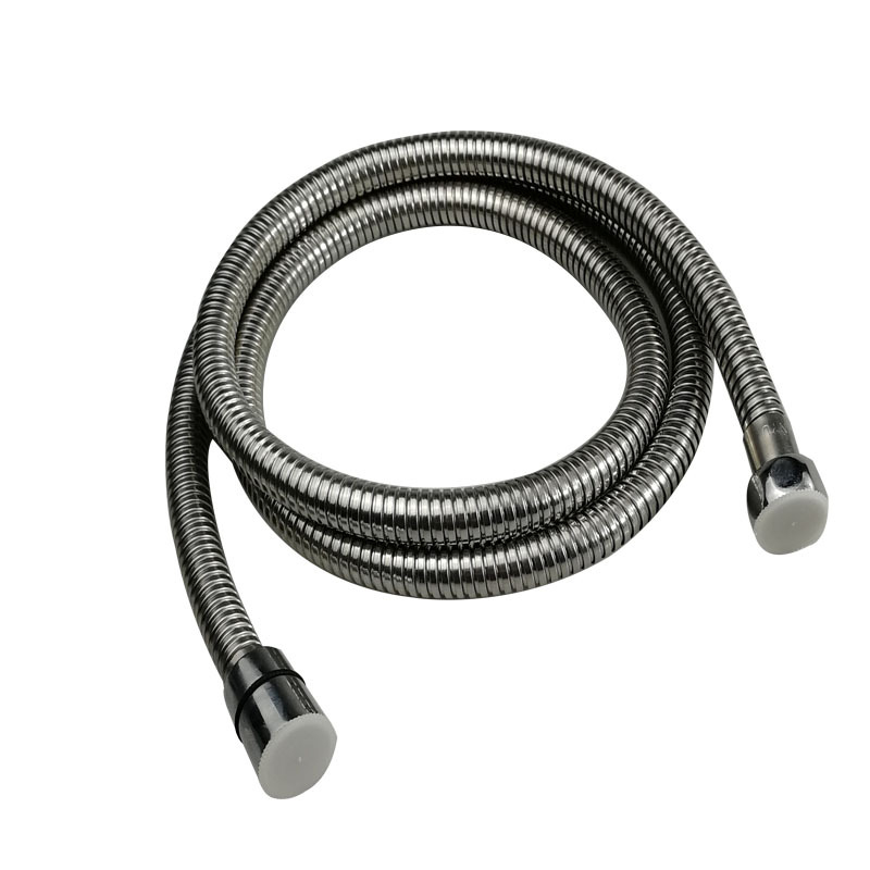 Dušo žarna iš nerūdijančiojo plieno lydinio su vario šerdimi, modelis Geying 0024, nominalus slėgis 1.0 MPa, darbinė temperatūra 0–90°C