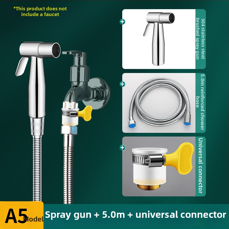 Разширител за чешма, антипръски, универсален, с превключвател (материал: 304 неръждаема стомана + ABS; модел: Sltjcys-zs; CE сертифициран)