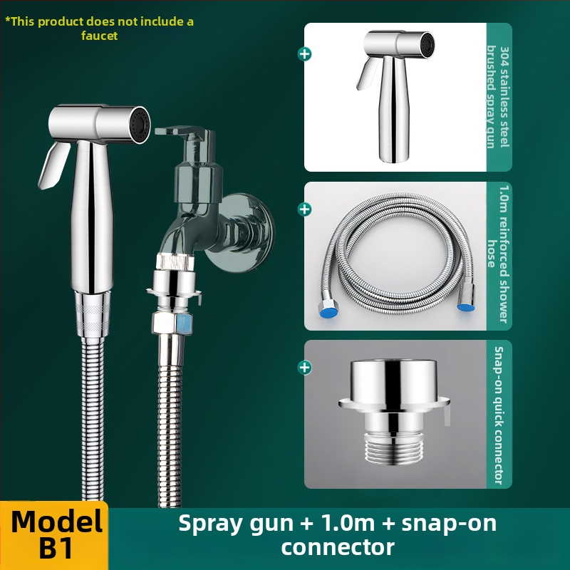 Разширител за чешма, антипръски, универсален, с превключвател (материал: 304 неръждаема стомана + ABS; модел: Sltjcys-zs; CE сертифициран)