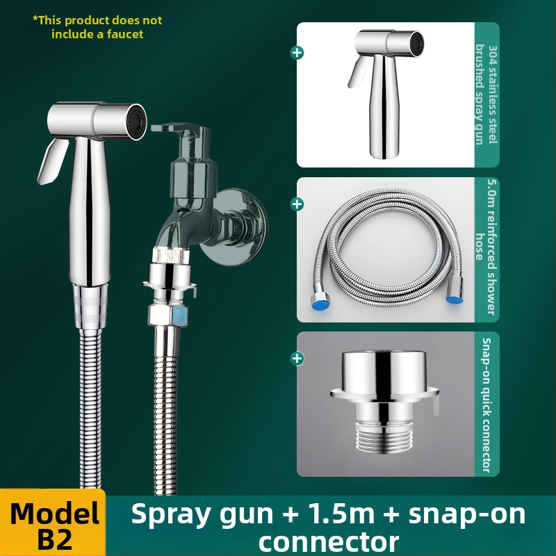 Разширител за чешма, антипръски, универсален, с превключвател (материал: 304 неръждаема стомана + ABS; модел: Sltjcys-zs; CE сертифициран)