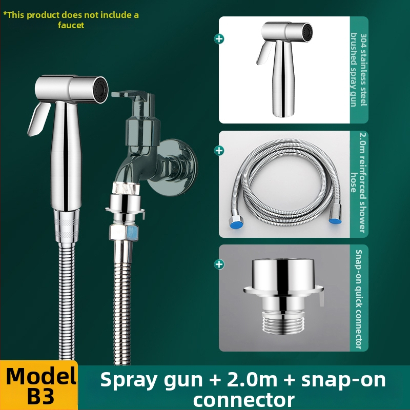 Разширител за чешма, антипръски, универсален, с превключвател (материал: 304 неръждаема стомана + ABS; модел: Sltjcys-zs; CE сертифициран)