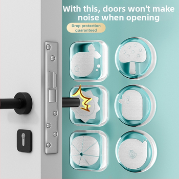 Силиконова защитна лента за врати без пробиване, защита на стени и тиха работа — марка Additive degree; Баркод: 6926600063174; Опаковка: свържете се с обслужването на клиенти.