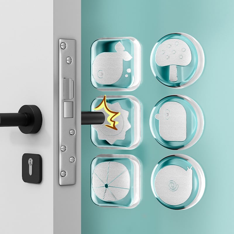 Силиконова защитна лента за врати без пробиване, защита на стени и тиха работа — марка Additive degree; Баркод: 6926600063174; Опаковка: свържете се с обслужването на клиенти.