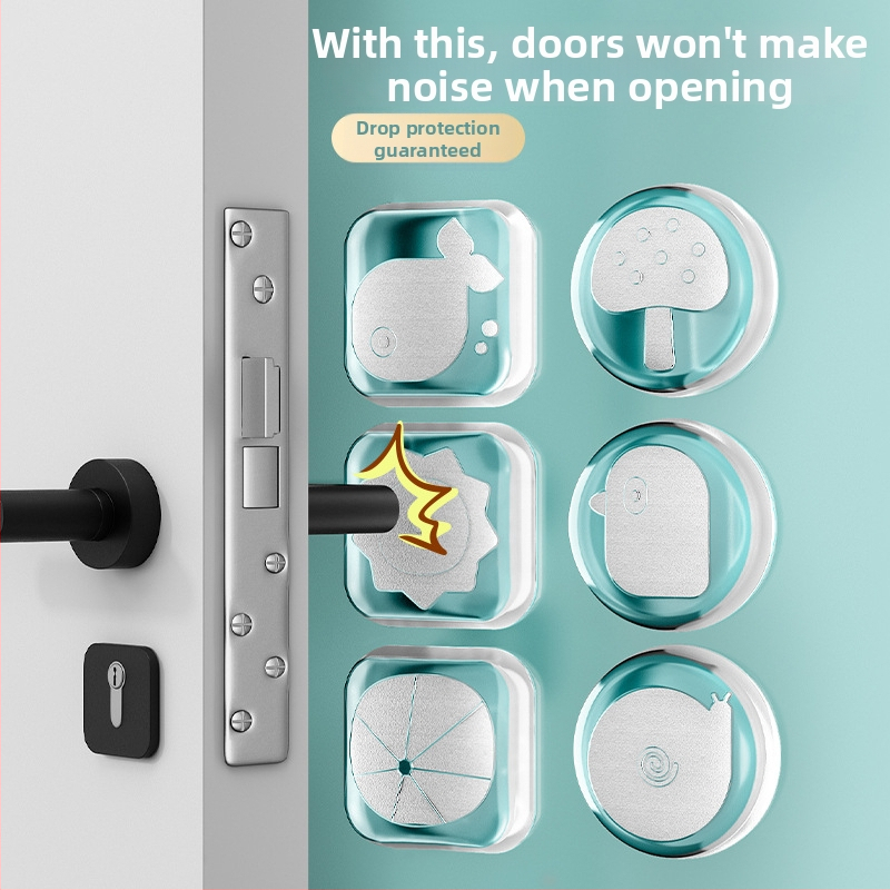 Силиконова защитна лента за врати без пробиване, защита на стени и тиха работа — марка Additive degree; Баркод: 6926600063174; Опаковка: свържете се с обслужването на клиенти.