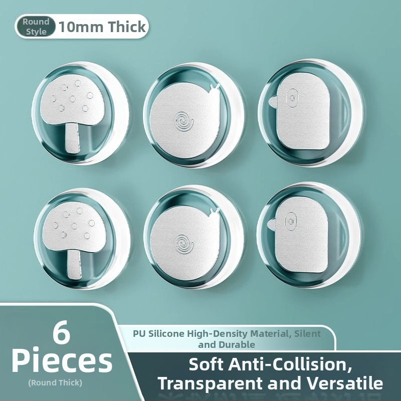 Силиконова защитна лента за врати без пробиване, защита на стени и тиха работа — марка Additive degree; Баркод: 6926600063174; Опаковка: свържете се с обслужването на клиенти.