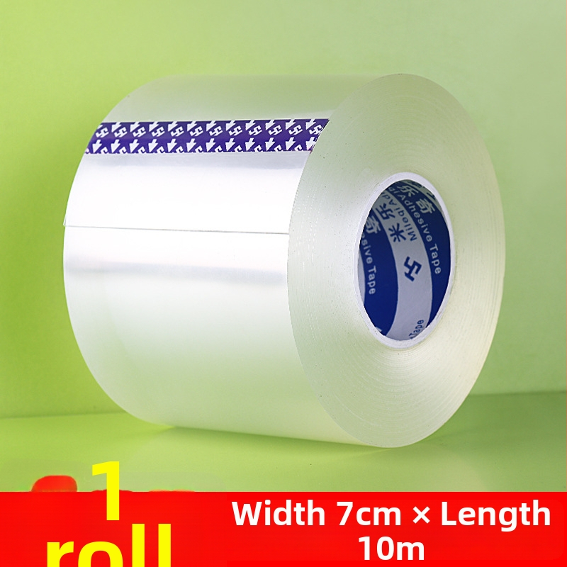 Silikono kampų apsaugos juostelė, Nano Tape serija, Milky ženklas, vandens pagrindo klijai su akrilo sistema, pločio/ilgio/storio reguliavimas, lengvai atplėšiama