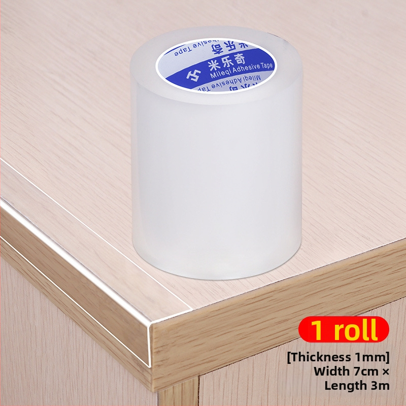 Silikono kampų apsaugos juostelė, Nano Tape serija, Milky ženklas, vandens pagrindo klijai su akrilo sistema, pločio/ilgio/storio reguliavimas, lengvai atplėšiama