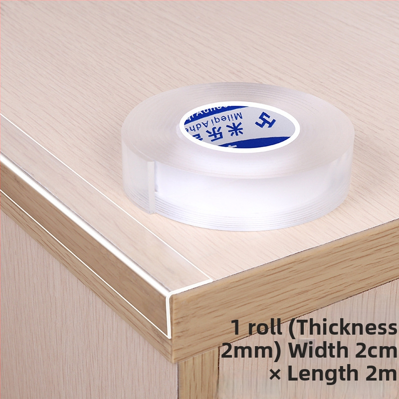 Silikono kampų apsaugos juostelė, Nano Tape serija, Milky ženklas, vandens pagrindo klijai su akrilo sistema, pločio/ilgio/storio reguliavimas, lengvai atplėšiama