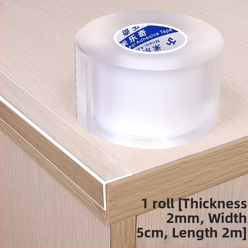Silikono kampų apsaugos juostelė, Nano Tape serija, Milky ženklas, vandens pagrindo klijai su akrilo sistema, pločio/ilgio/storio reguliavimas, lengvai atplėšiama