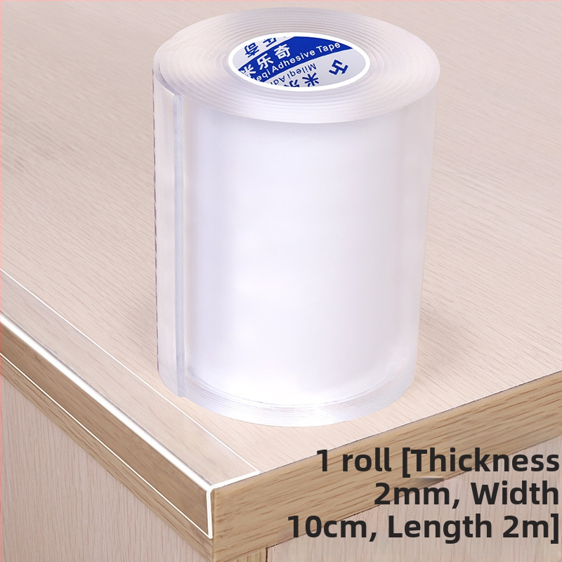 Silikono kampų apsaugos juostelė, Nano Tape serija, Milky ženklas, vandens pagrindo klijai su akrilo sistema, pločio/ilgio/storio reguliavimas, lengvai atplėšiama