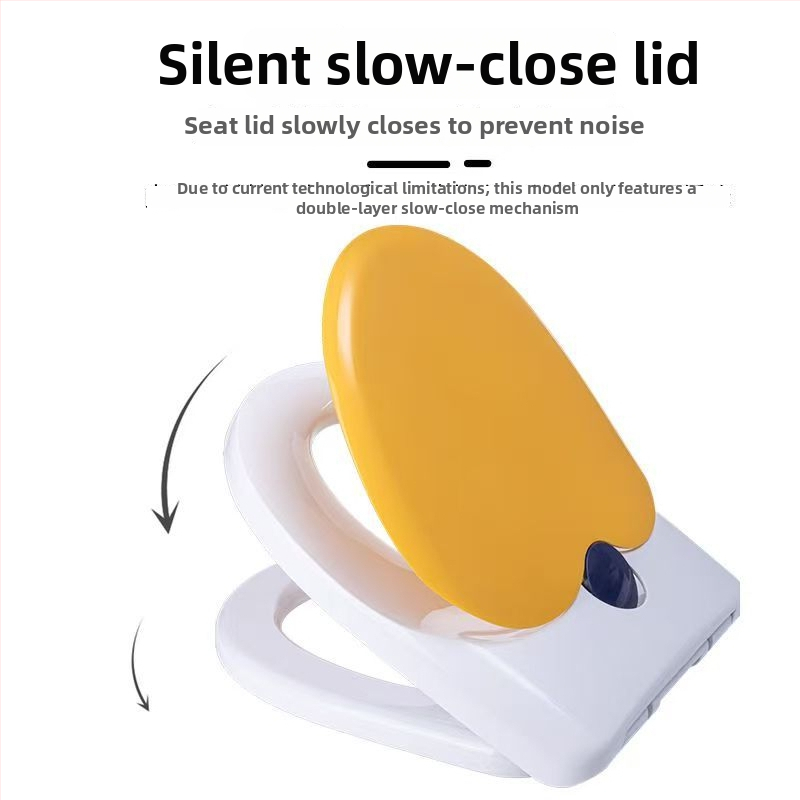 Capac de toaletă pentru adulți și copii, dublu scop, gros, tip UVO (Material: placă PP; Model: 1236; amortizare: Da; distanța dintre găuri: 12-16; distanță reglabilă între găuri: Da)