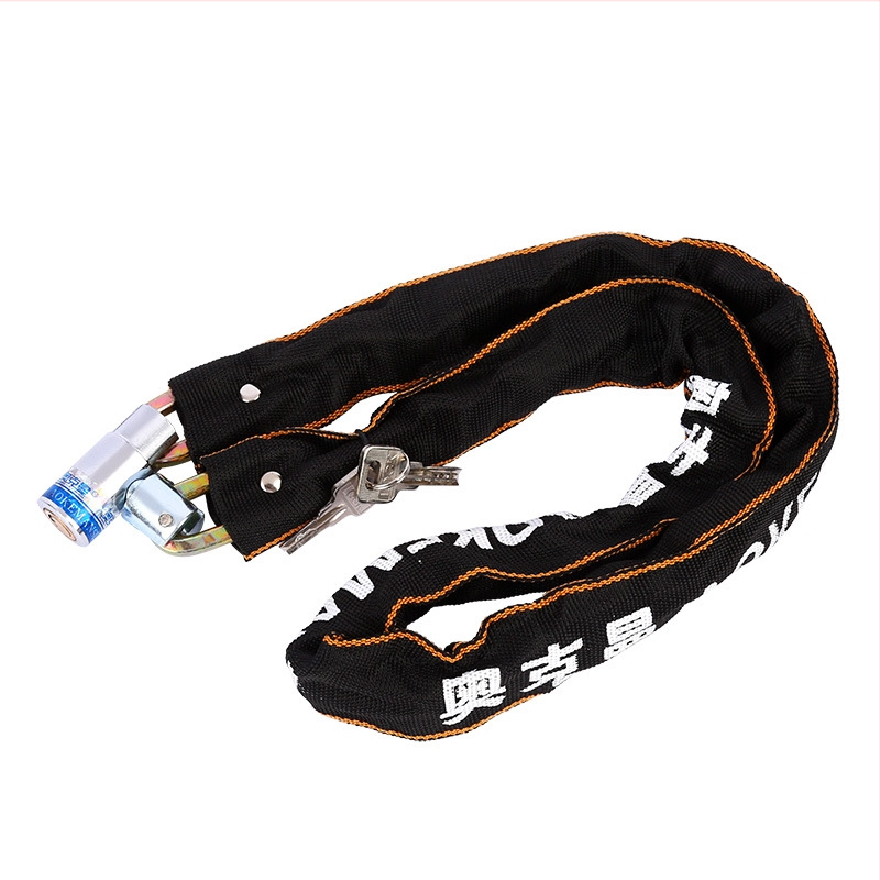 Ockman bieza auduma apvalka ķēdes slēdzis no mangāna tērauda, modelis 5100, piemērots velosipēdiem, motocikliem, elektriskajiem transportlīdzekļiem un durvīm