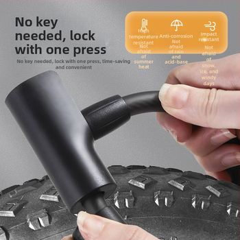 OPEL JTS-K plieno dviračio užraktas, skirtas kalnų ir miesto dviračiams, 0,4 kg