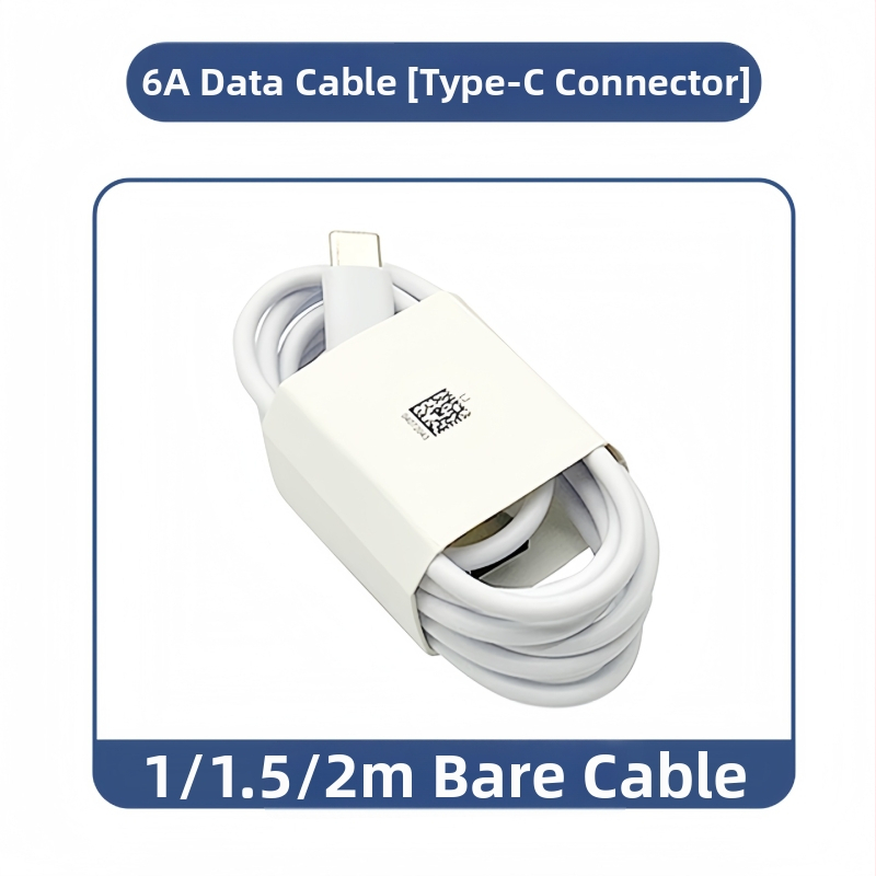 Sanxi 6A greito įkrovimo duomenų kabelis — USB-C/Lightning/Micro-USB (daugiainterfeisių), TPES medžiaga