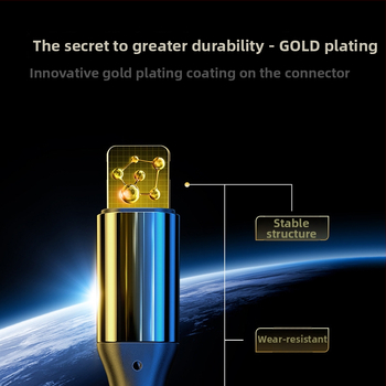 Semida Sheng Apple Lightning greito įkrovimo kabelis, 20W, pintas, su vienu galu