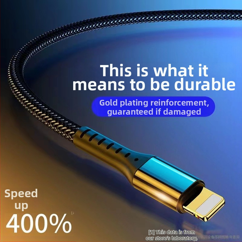 Semida Sheng Apple Lightning greito įkrovimo kabelis, 20W, pintas, su vienu galu