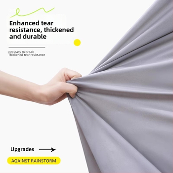 Suaugusiųjų storas PVC lietaus pončas, lauko kelionėms ir alpinizmui – kartojamai naudojamas