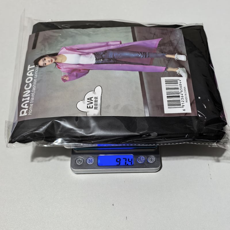 Vieno sluoksnio EVA lietaus pončas suaugusiems, unisex, tinkama žygiams, audinio storis 0.18