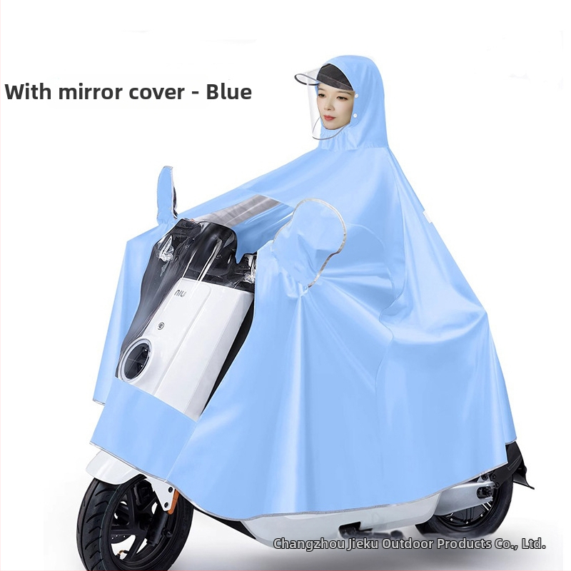 Bērnu pončo motobraucējam un elektroauto; vienreizējās lietošanas; Oxford audums ar PVC ūdensnecaurlaidīgu slāni; viegls, minimālists stils; 1 personai