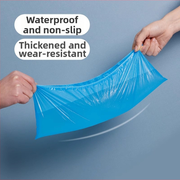 PE (polietileniniai) avalynės dangteliai – stori, atsparūs vandeniui, dulkių atsparūs, neslidūs