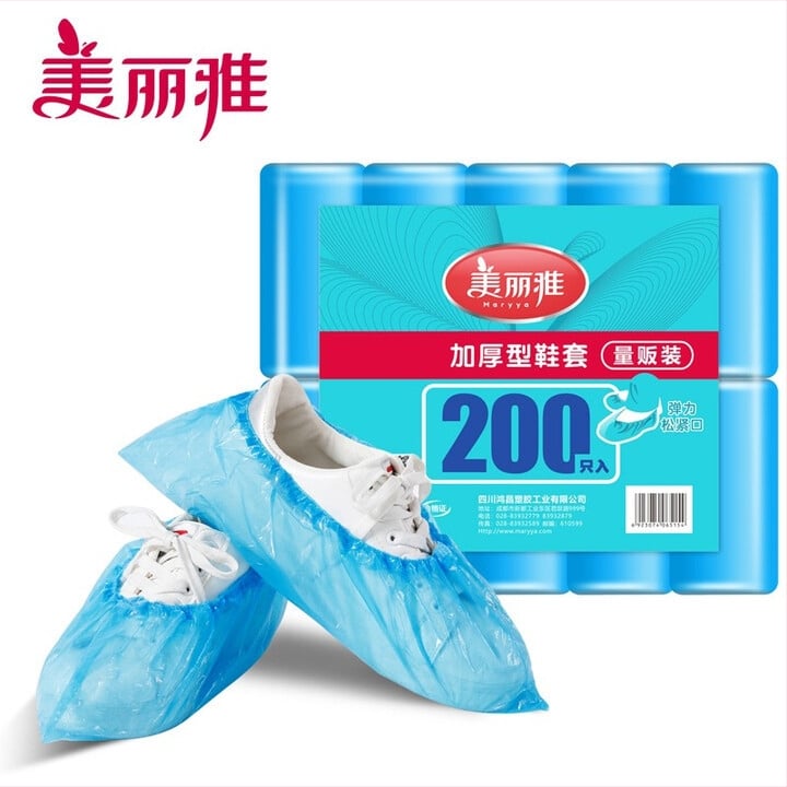 PE (polietileniniai) avalynės dangteliai – stori, atsparūs vandeniui, dulkių atsparūs, neslidūs