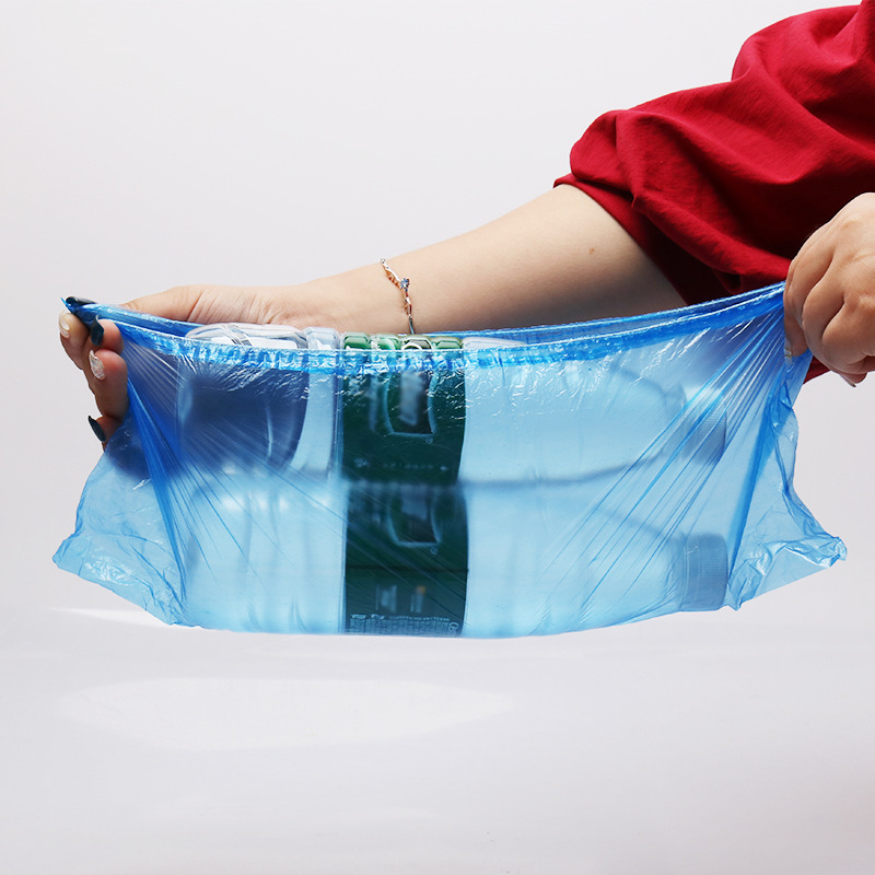 Vienkartiniai stora plastikiniai batų dangteliai vidaus naudojimui, dulkių apsauga suaugusiems