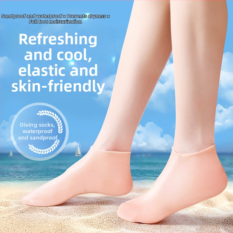 Silikoninis apsauginis drėkinantis pėdos dangtelis su priešslydžio funkcija – Song Dessa