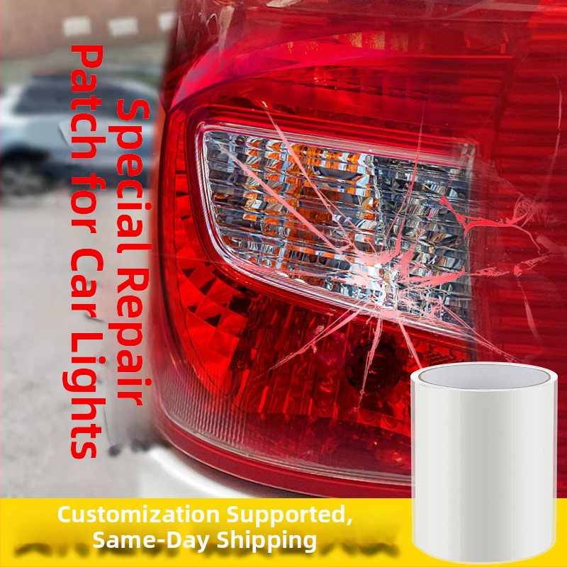 Automobilio galinio žibinto remonto juosta, nano pagrindas, 0,25 mm storis, aukštos klampumo aliejinė klijai, -20–80 °C temperatūros atsparumas