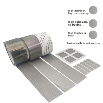 PVC remonto pleištas lango tinkleliui – nuotėkio taisymas, storis 0.38 mm, prekės ženklas Permanent