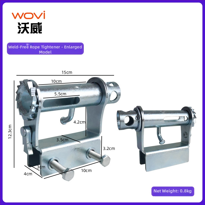 Ancore de fixare pentru camioane și remorci, tensionatori fără sudură, reglaj manual cu clichet, potrivite pentru camioane, mașini mici și tricicluri