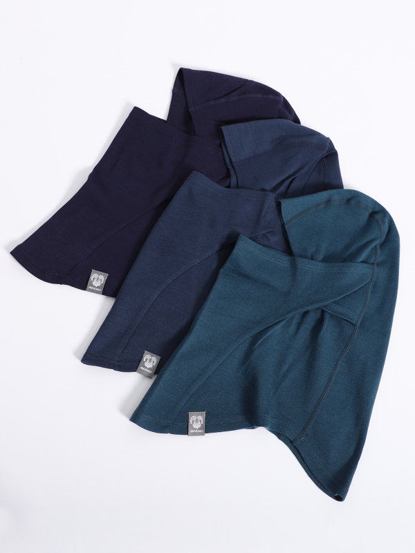 Merino gyapjú kapucnis maszk motorkerékpárhoz: napsütés elleni védelem, izzadságfelszívó arcvédő, uniszex, kültéri sportokra