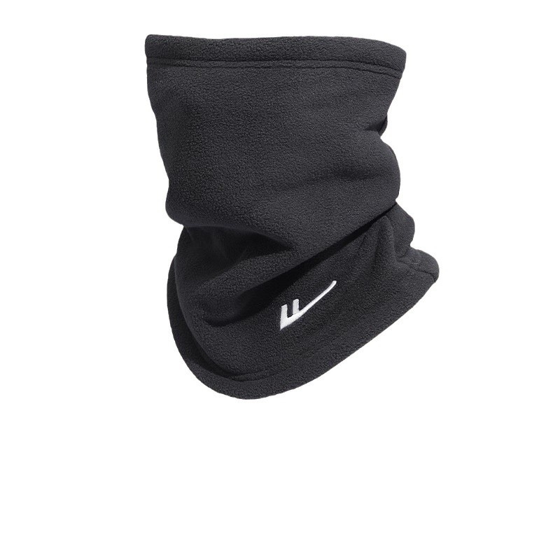 Kerékpáros nyakmelegítő fleece béléssel, szélálló arcmaszk, poliészter, uniszex