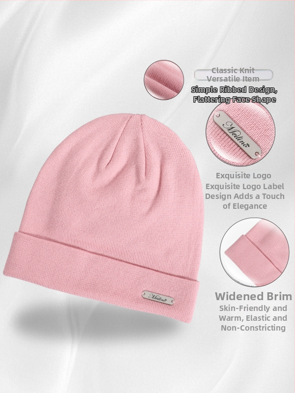 Unisex Merino vilnas cepure, adīta, piemērota ārpus aktivitātēm, pārgājieniem un velobraukšanai, ausu aizsardzība