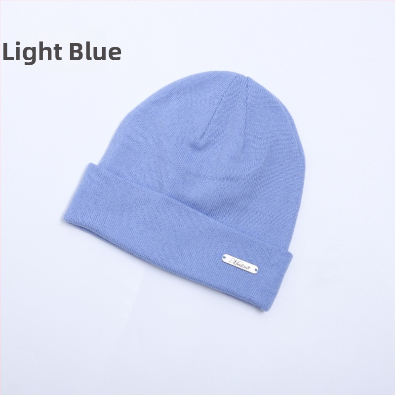 Unisex kepurė iš merino vilnos, nerta, skirta lauko žygiams ir dviračių važiavimui, ausų apsauga