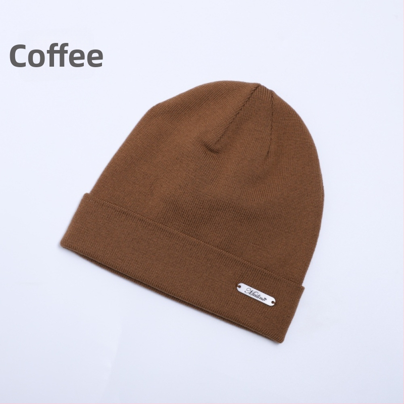 Unisex kepurė iš merino vilnos, nerta, skirta lauko žygiams ir dviračių važiavimui, ausų apsauga