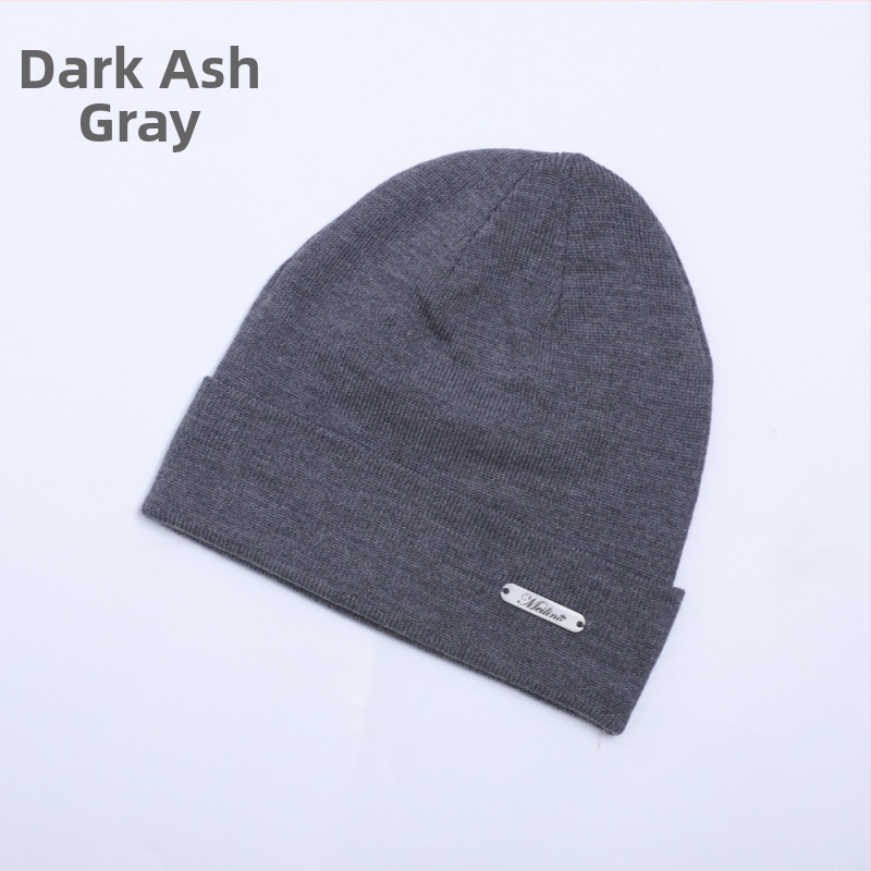 Unisex kepurė iš merino vilnos, nerta, skirta lauko žygiams ir dviračių važiavimui, ausų apsauga