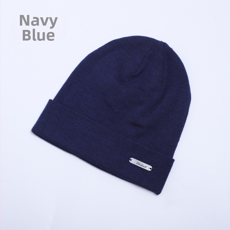 Unisex kepurė iš merino vilnos, nerta, skirta lauko žygiams ir dviračių važiavimui, ausų apsauga