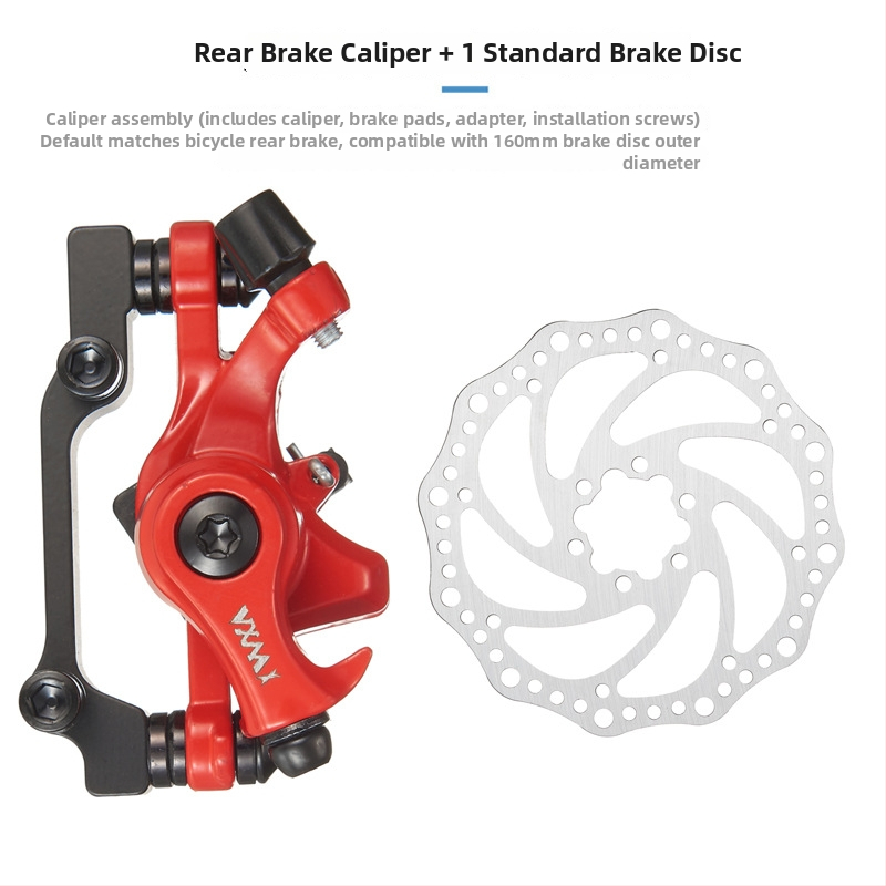 VXM Metallist jalgratta ketaspiduri kaliper – kohandatav paigaldus ees ja taga, mägijalgrattastele