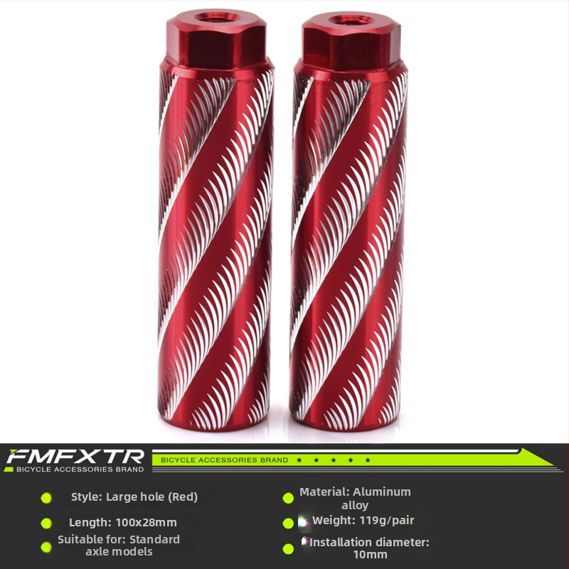 Tagumine pedaal mäestikurattale, universaalne jalatugi — alumiiniumist sulam, FMFXTR, unisex