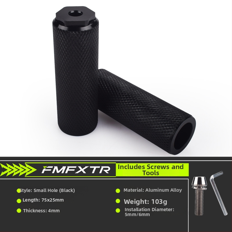 Tagumine pedaal mäestikurattale, universaalne jalatugi — alumiiniumist sulam, FMFXTR, unisex