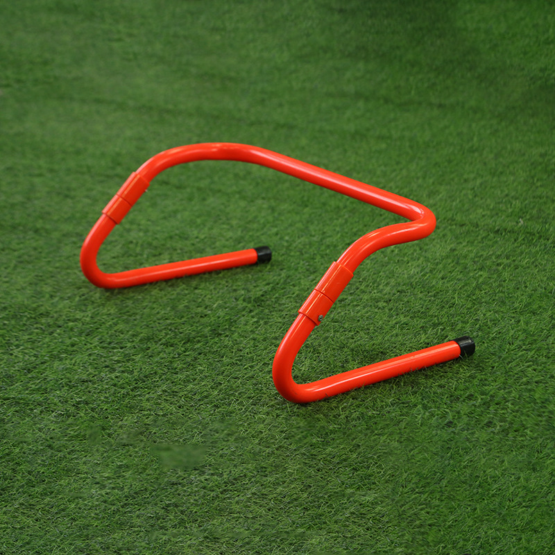 Sulankstomi reguliuojami futbolo treniravimo kliūtys vaikams – PVC treniravimo įrankis